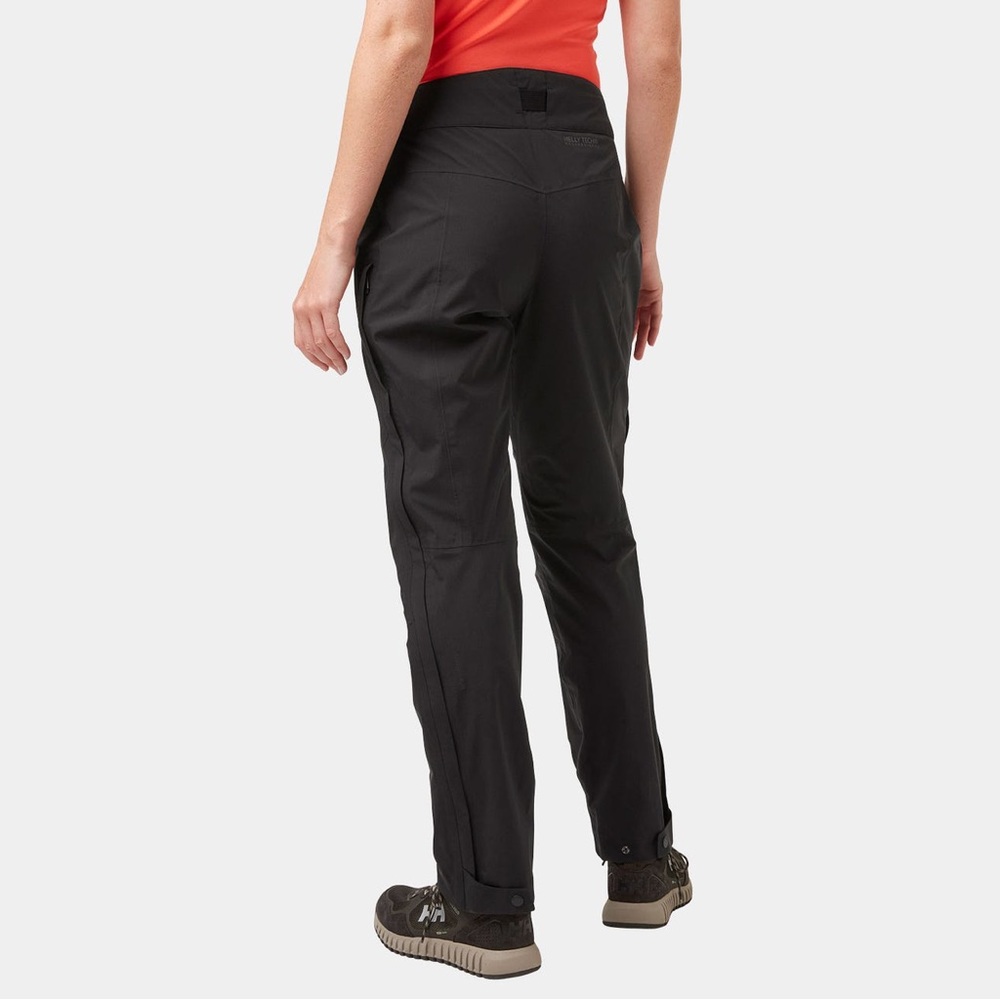Helly Hansen Recco Verglass Shell Ski Snow Pants Dark Grey Small